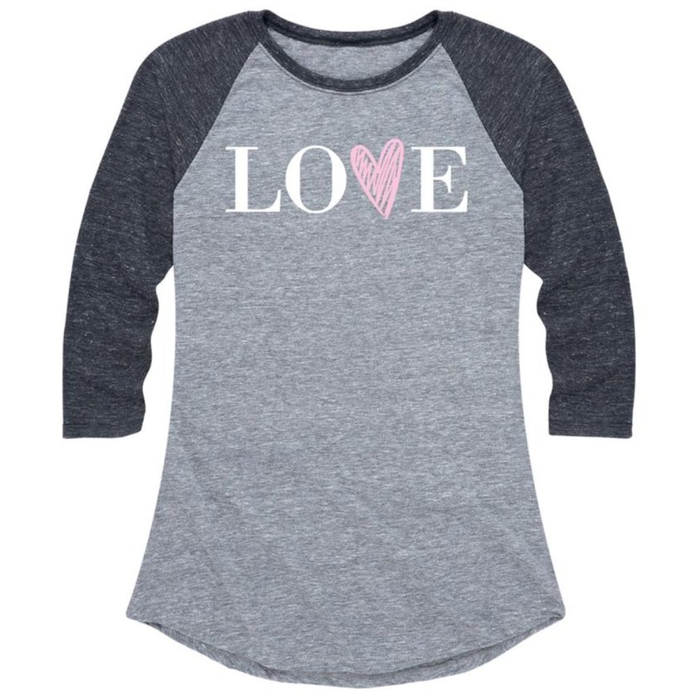 Instant Message Valentine's Day Raglan T-Shirt